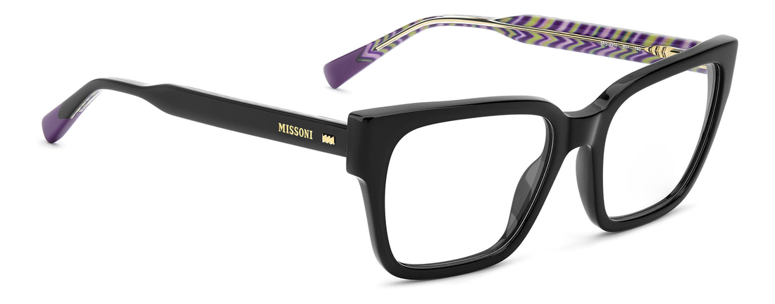 Occhiali da vista missoni mis 0310 807 negro rectangular femenino taglia 53mm - Vista dettagliata