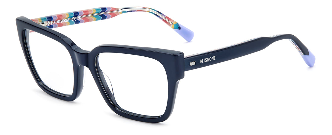 Occhiali da vista missoni mis 0310 pjp azul rectangular femenino taglia 53mm - Vista principale