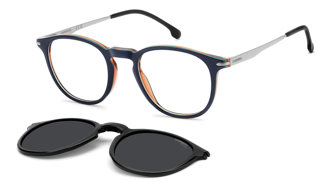 Solglasögon carrera ca 393/c rtc m9 azul pantos masculino storlek 49mm - Huvudvy