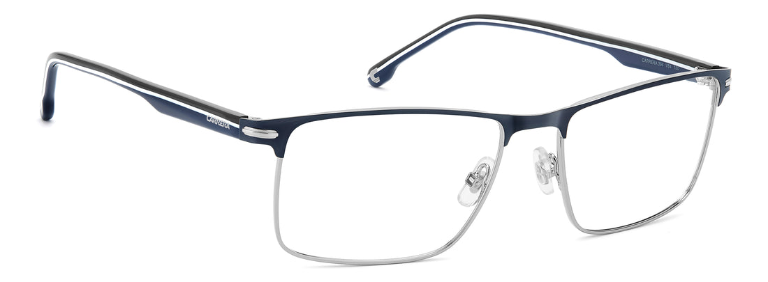 Briller carrera 394 v84 plateado rectangular masculino størrelse 58mm - Detaljeret visning