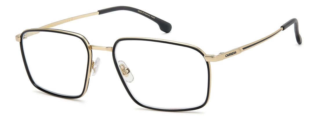 Briller carrera 8937 0nz dorado rectangular masculino størrelse 57mm - Hovedvisning
