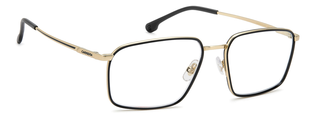 Briller carrera 8937 0nz dorado rectangular masculino størrelse 57mm - Detaljeret visning
