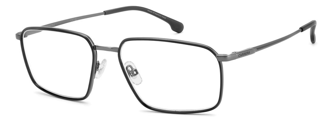 Briller carrera 8937 5mo plateado rectangular masculino størrelse 57mm - Hovedvisning