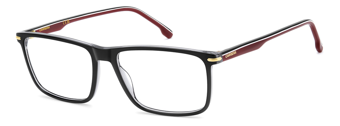 Briller carrera 396 oit negro rectangular masculino størrelse 57mm - Hovedvisning