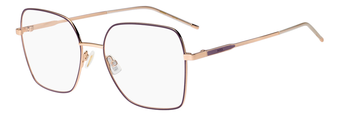 Briller hugo boss boss 2024 vo1 dorado square femenino størrelse 55mm - Hovedvisning