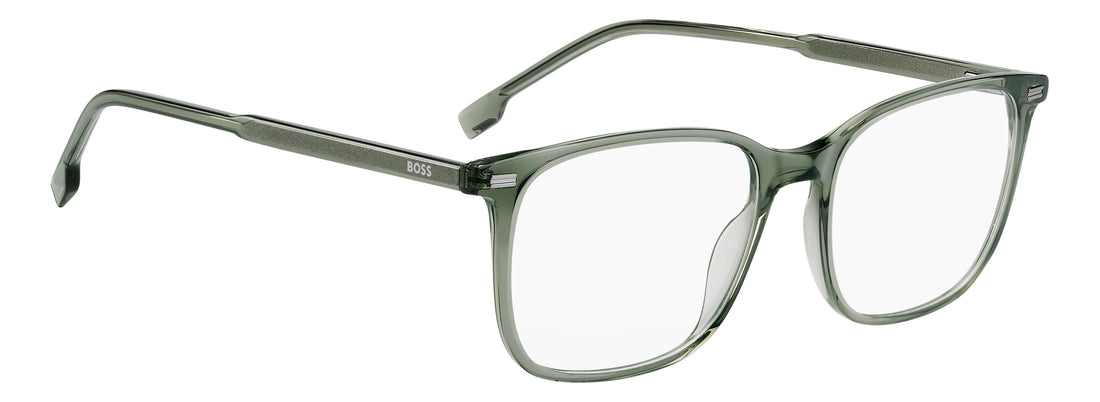 Briller hugo boss boss 2005 4c3 verde rectangular masculino størrelse 55mm - Detaljeret visning