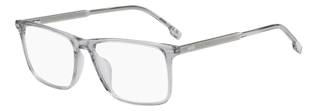 Briller hugo boss boss 2006/g kb7 gris rectangular masculino størrelse 56mm - Hovedvisning