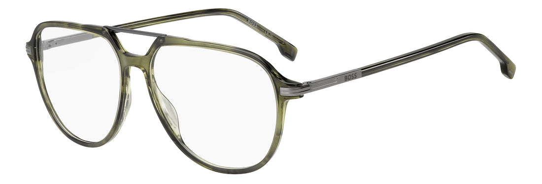 Briller hugo boss boss 2009 6ak verde square masculino størrelse 58mm - Hovedvisning