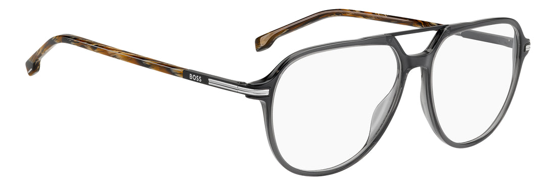 Briller hugo boss boss 2009 kb7 gris square masculino størrelse 58mm - Detaljeret visning
