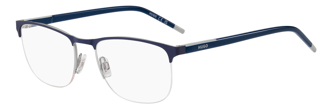 Okulary korekcyjne hugo hg 1427 fll azul rectangular masculino rozmiar 54mm - Widok główny