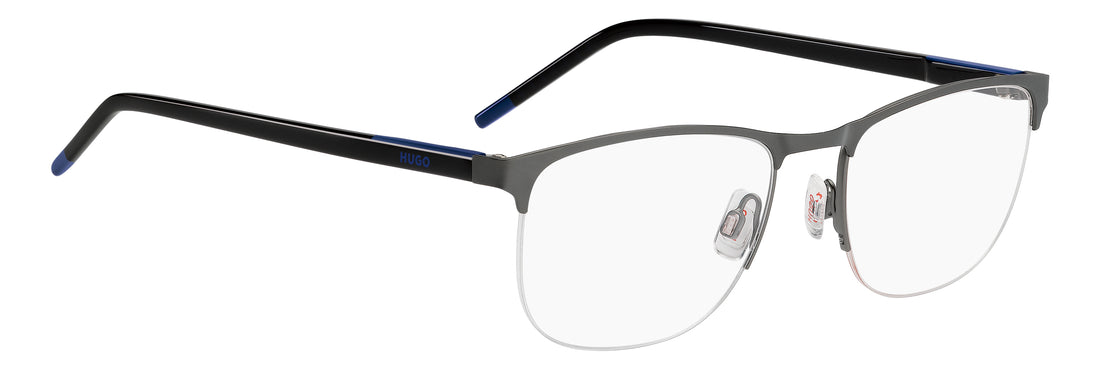 Okulary korekcyjne hugo hg 1427 svk plateado rectangular masculino rozmiar 54mm - Widok szczegółowy