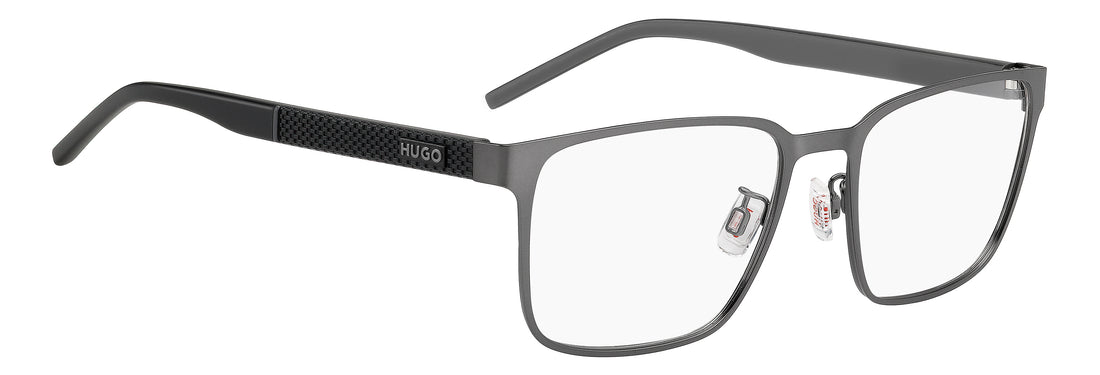 Okulary korekcyjne hugo hg 1420/g r80 plateado rectangular masculino rozmiar 56mm - Widok szczegółowy