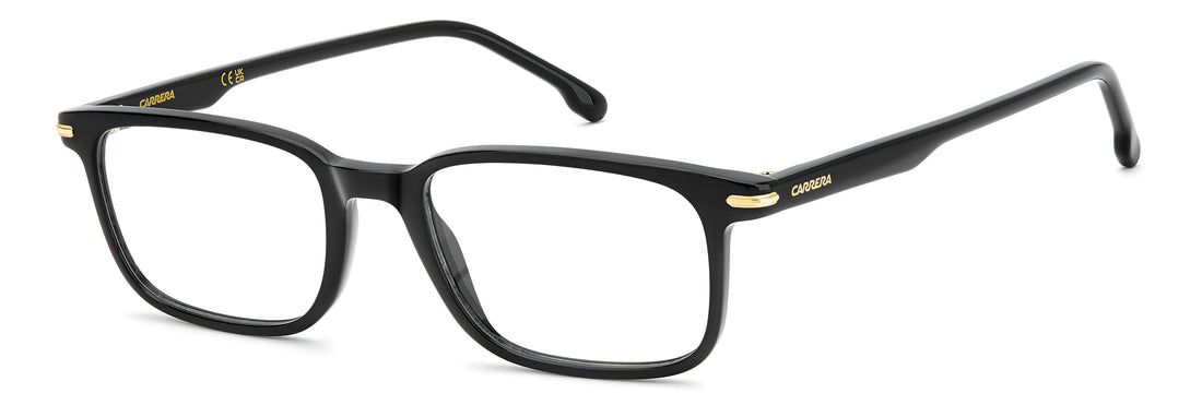Briller carrera 397 807 negro rectangular masculino størrelse 53mm - Hovedvisning
