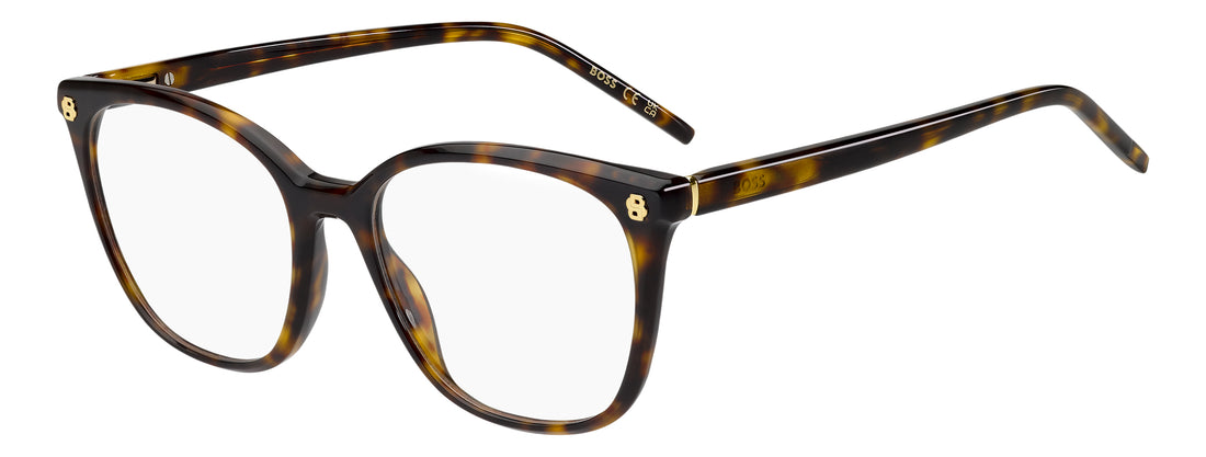 Briller hugo boss boss 2017 086 havana square femenino størrelse 53mm - Hovedvisning