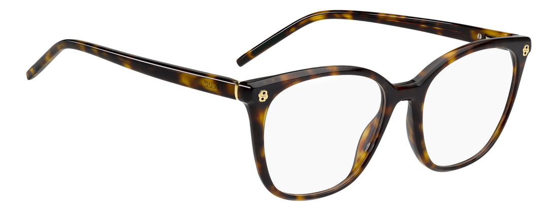 Briller hugo boss boss 2017 086 havana square femenino størrelse 53mm - Detaljeret visning