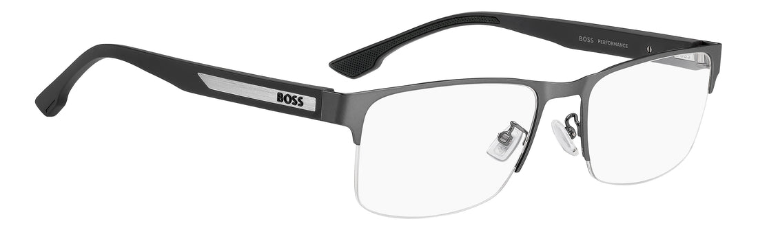 Briller hugo boss boss 1991/g r80 plateado rectangular masculino størrelse 58mm - Detaljeret visning