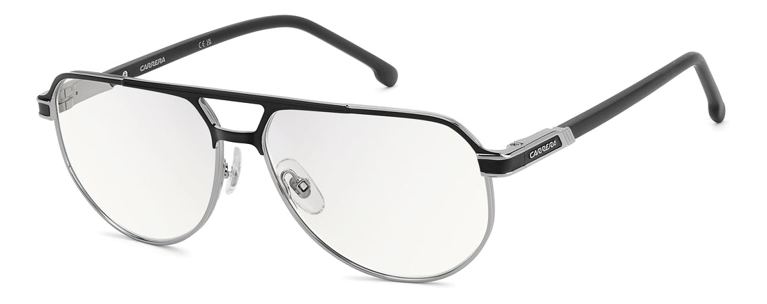 Briller carrera 1147 85k 13 plateado pilot masculino størrelse 58mm - Hovedvisning