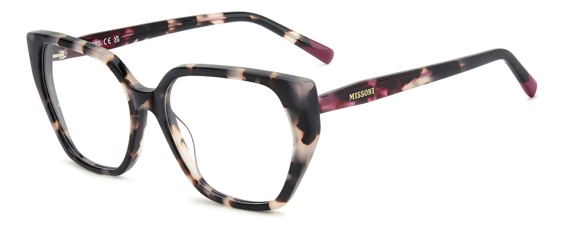 Occhiali da vista missoni mis 0301 ons havana rectangular femenino taglia 55mm - Vista principale