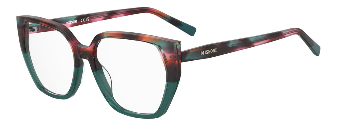 Occhiali da vista missoni mis 0301 yap havana rectangular femenino taglia 55mm - Vista principale