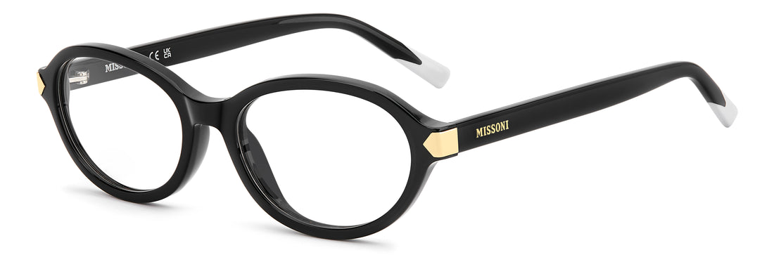 Occhiali da vista missoni mis 0307 807 negro oval femenino taglia 52mm - Vista principale