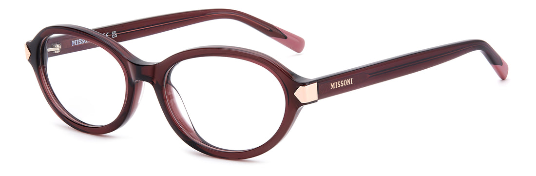 Occhiali da vista missoni mis 0307 g3i violeta oval femenino taglia 52mm - Vista principale