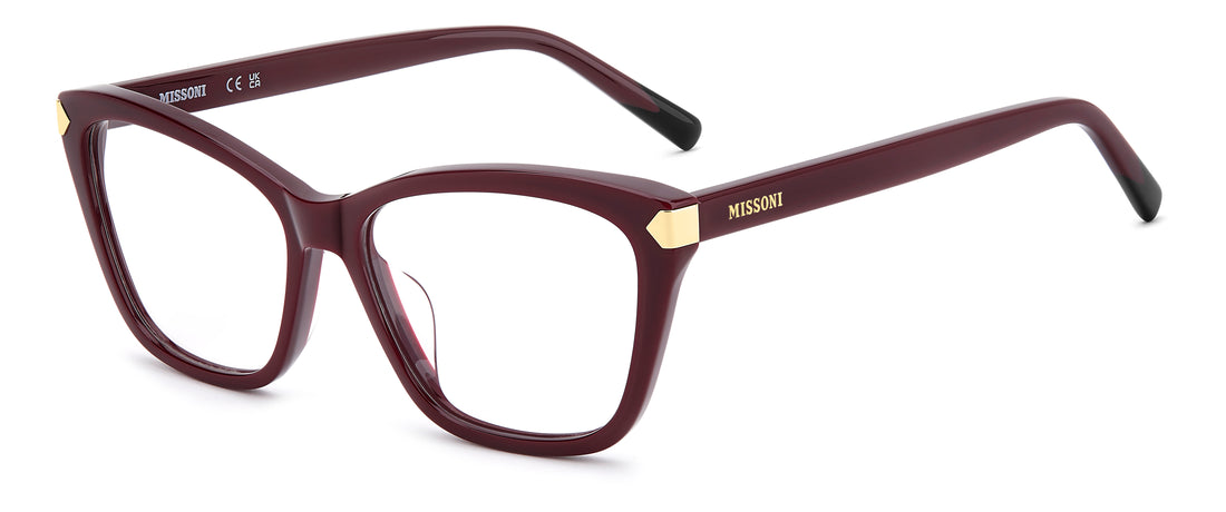 Occhiali da vista missoni mis 0308/g lhf burdeos rectangular femenino taglia 54mm - Vista principale