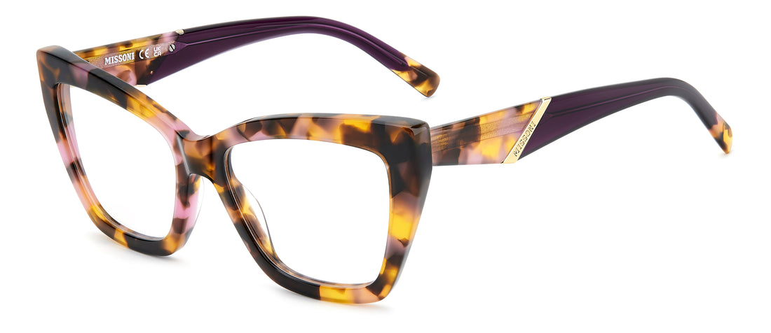 Occhiali da vista missoni mis 0299 n71 rosa rectangular femenino taglia 54mm - Vista principale