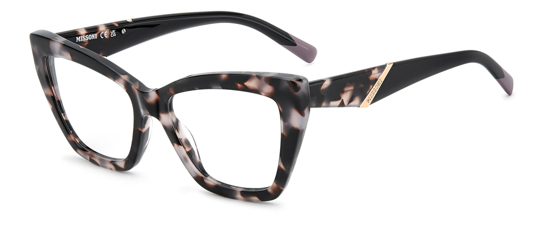 Occhiali da vista missoni mis 0299 ons havana rectangular femenino taglia 54mm - Vista principale