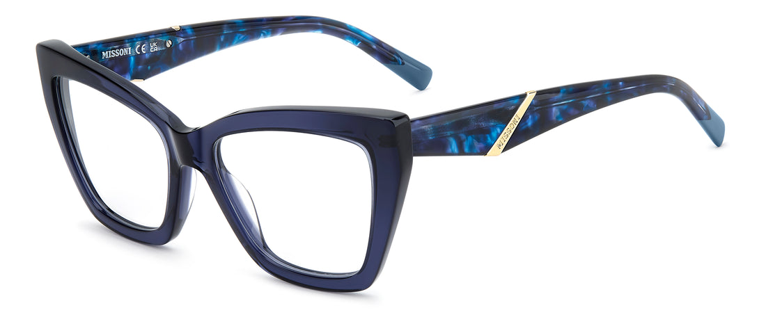 Occhiali da vista missoni mis 0299 pjp azul rectangular femenino taglia 54mm - Vista principale