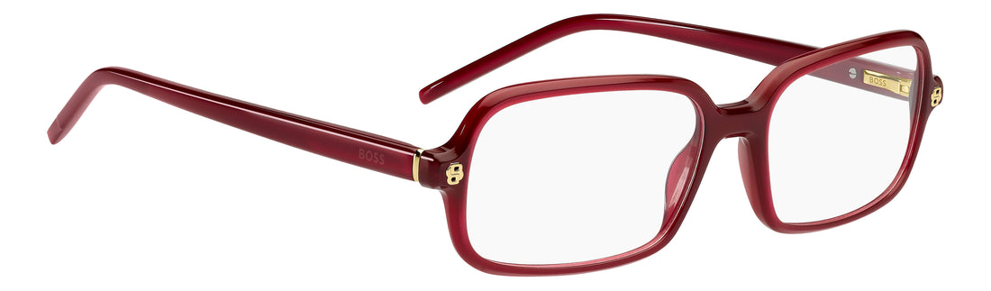Briller hugo boss boss 2019 lhf burdeos rectangular femenino størrelse 54mm - Detaljeret visning
