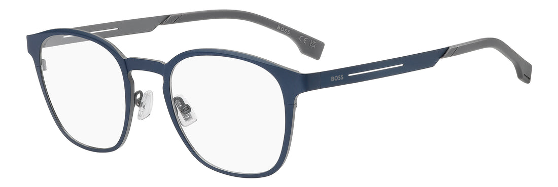 Glasögon hugo boss boss 2000 4nz azul rectangular masculino storlek 51mm - Huvudvy