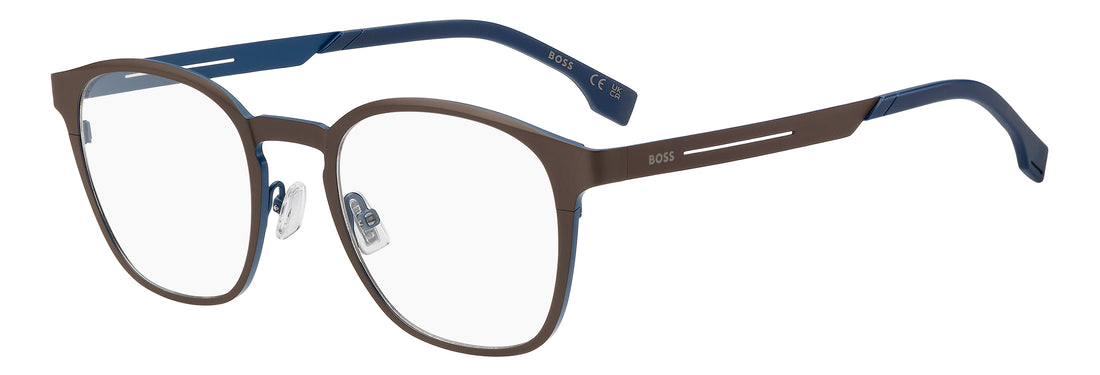 Glasögon hugo boss boss 2000 800 marron rectangular masculino storlek 51mm - Huvudvy