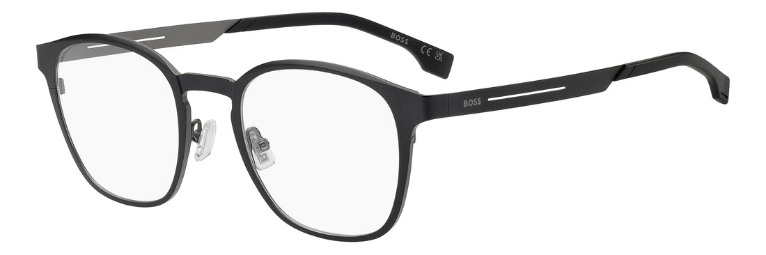 Glasögon hugo boss boss 2000 ti7 negro rectangular masculino storlek 51mm - Huvudvy