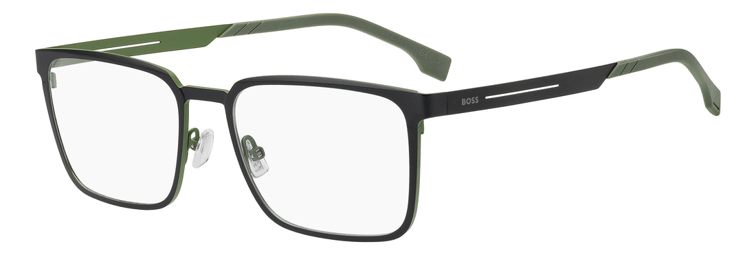 Glasögon hugo boss boss 2001 3ol negro rectangular masculino storlek 57mm - Huvudvy