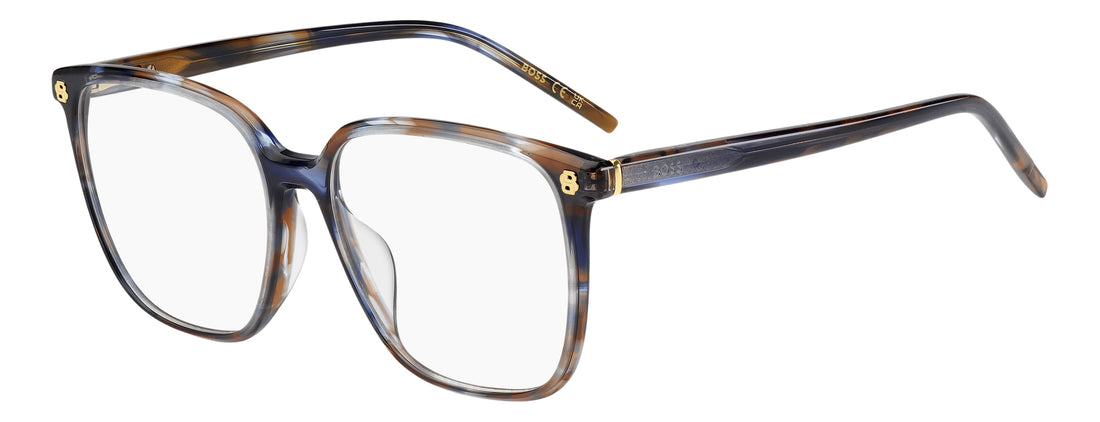 Briller hugo boss boss 2018/g x8q marron square femenino størrelse 55mm - Hovedvisning