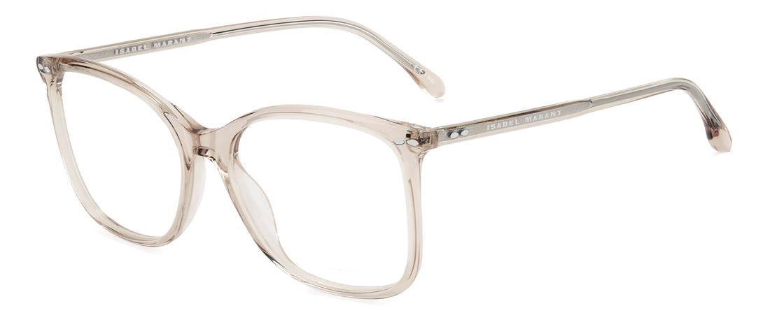 Okulary korekcyjne isabel marant im 0277 fwm beige rectangular femenino rozmiar 53mm - Widok główny