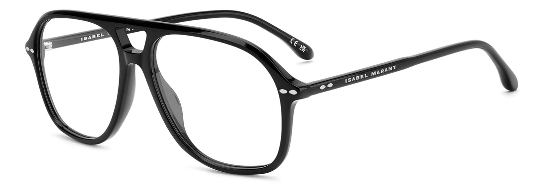 Okulary korekcyjne isabel marant im 0276 807 negro square femenino rozmiar 55mm - Widok główny