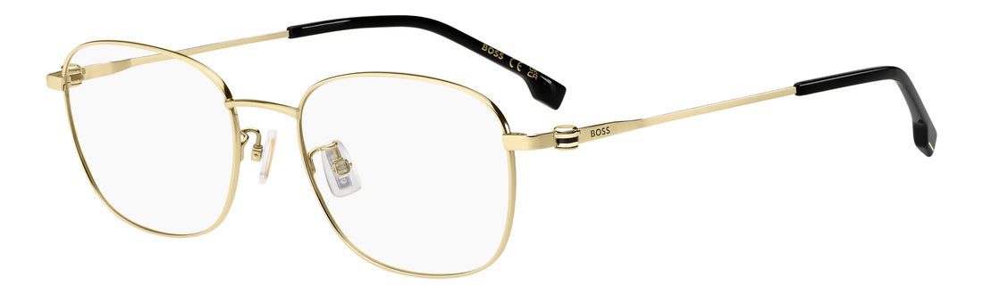 Briller hugo boss boss 2026/f j5g dorado rectangular masculino størrelse 53mm - Hovedvisning