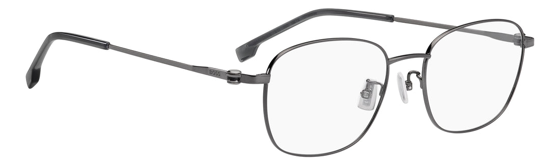 Briller hugo boss boss 2026/f kj1 plateado rectangular masculino størrelse 53mm - Detaljeret visning