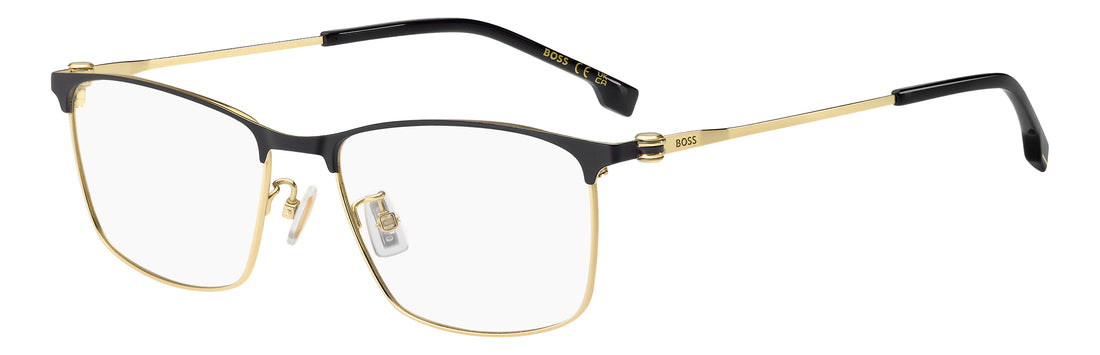Briller hugo boss boss 2028/f 2m2 negro rectangular masculino størrelse 55mm - Hovedvisning