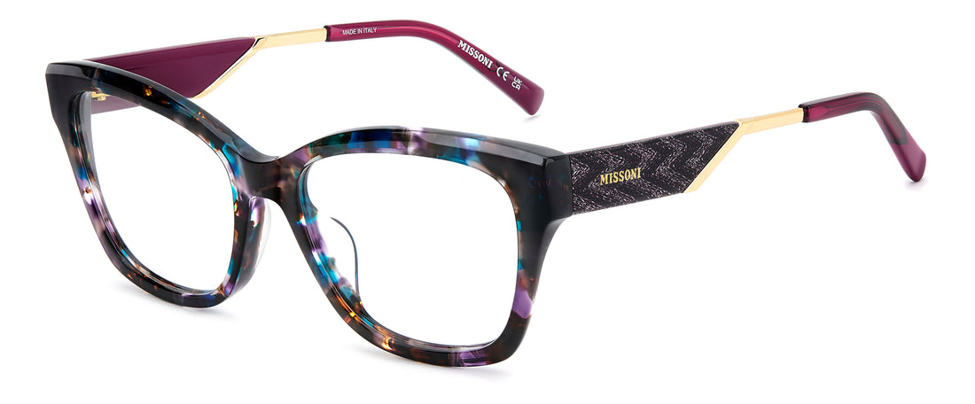 Occhiali da vista missoni mis 0293/g yrf havana rectangular femenino taglia 54mm - Vista principale