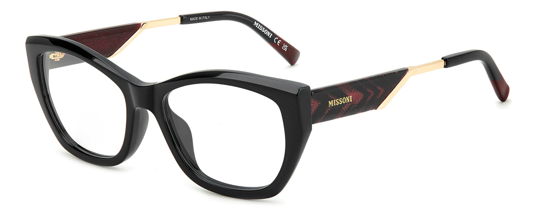 Occhiali da vista missoni mis 0292/g 807 negro rectangular femenino taglia 54mm - Vista principale