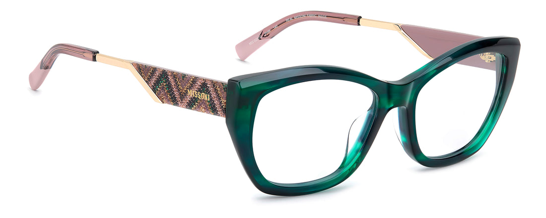 Occhiali da vista missoni mis 0292/g phw havana rectangular femenino taglia 54mm - Vista dettagliata