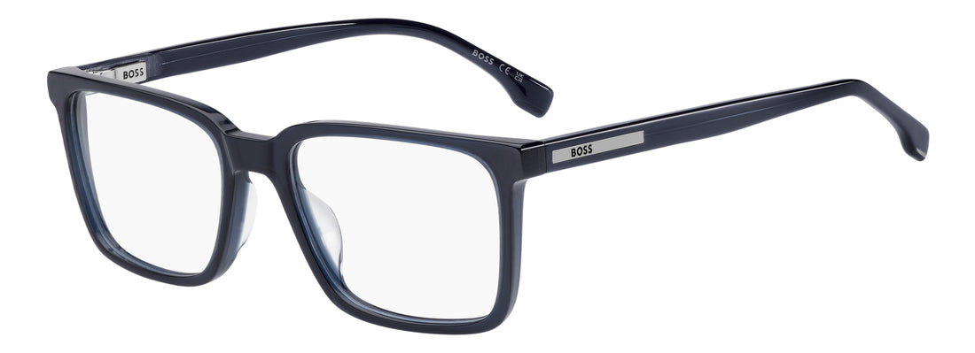 Glasögon hugo boss boss 1987/g pjp azul rectangular masculino storlek 54mm - Huvudvy