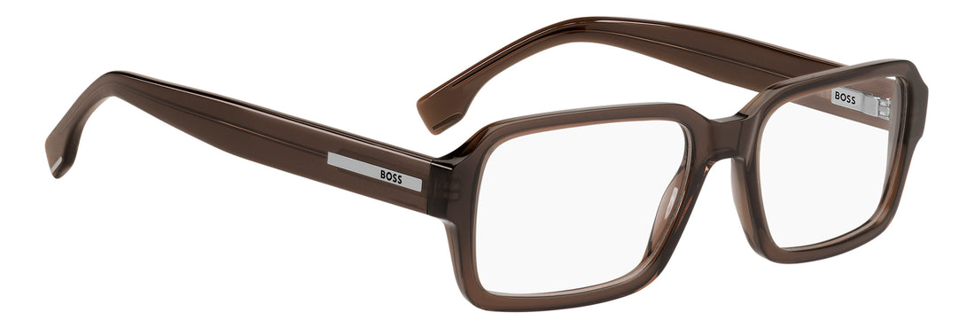 Glasögon hugo boss boss 1986 09q marron rectangular masculino storlek 55mm - Detaljvy