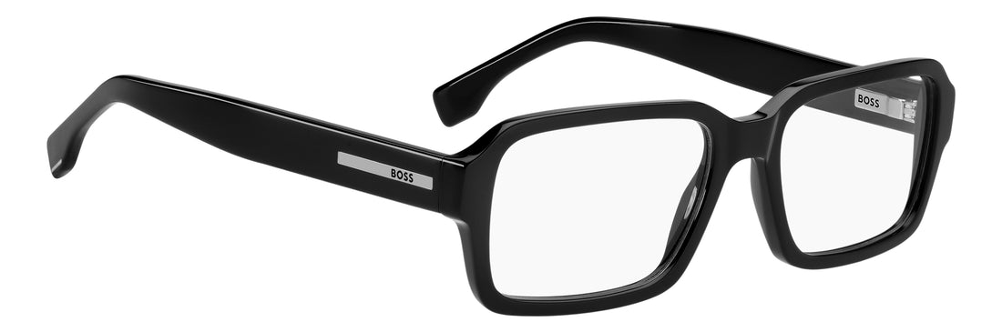 Glasögon hugo boss boss 1986 807 negro rectangular masculino storlek 55mm - Detaljvy