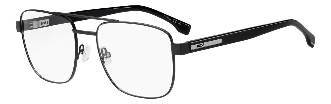 Glasögon hugo boss boss 1988 003 negro rectangular masculino storlek 57mm - Huvudvy