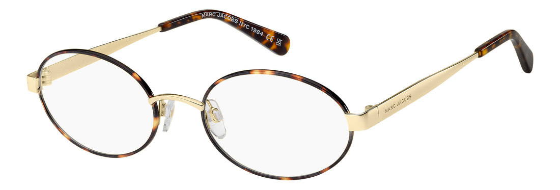 Brillen marc jacobs marc 932 06j dorado oval femenino maat 54mm - Hoofdaanzicht