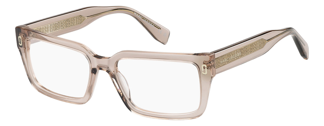Brillen marc jacobs mj 1150 10a beige rectangular femenino maat 53mm - Hoofdaanzicht