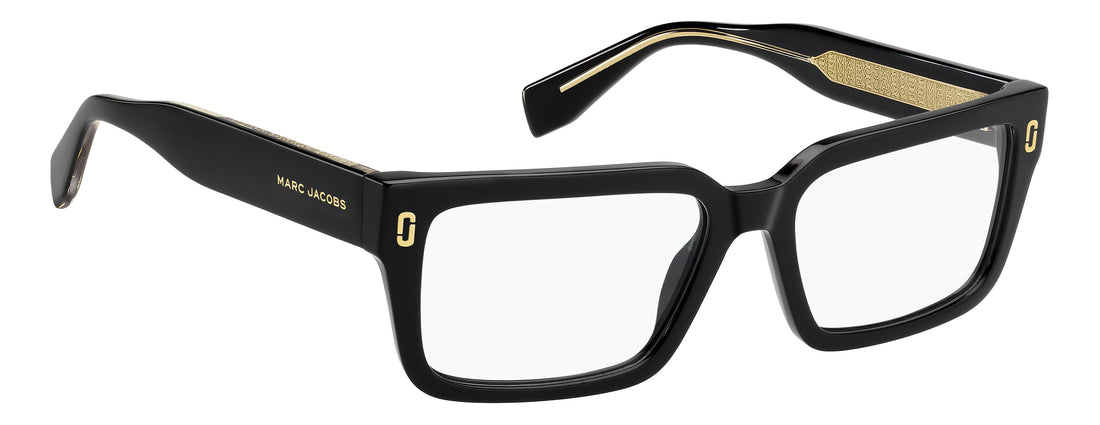 Brillen marc jacobs mj 1150 807 negro rectangular femenino maat 53mm - Detailaanzicht